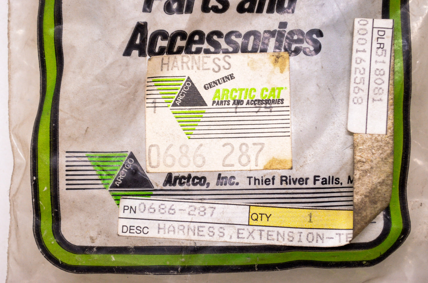 OEM Arctic Cat 0686-287 Tether Extension Harness NOS