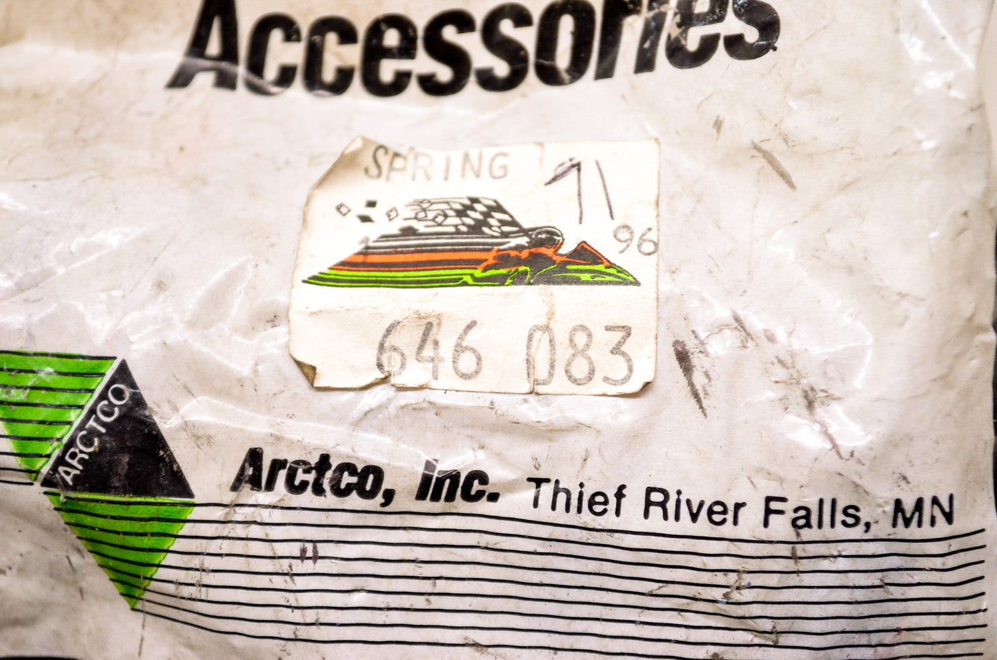 OEM Arctic Cat 0646-083 Red Spring NOS
