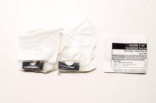OEM Arctic Cat 0637-247 Adjustment Block Cap Update Kit NOS