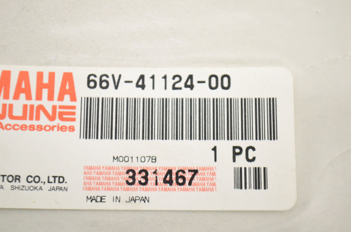 OEM Yamaha 66V-41124-00-00 Outer Exhaust Gasket NOS