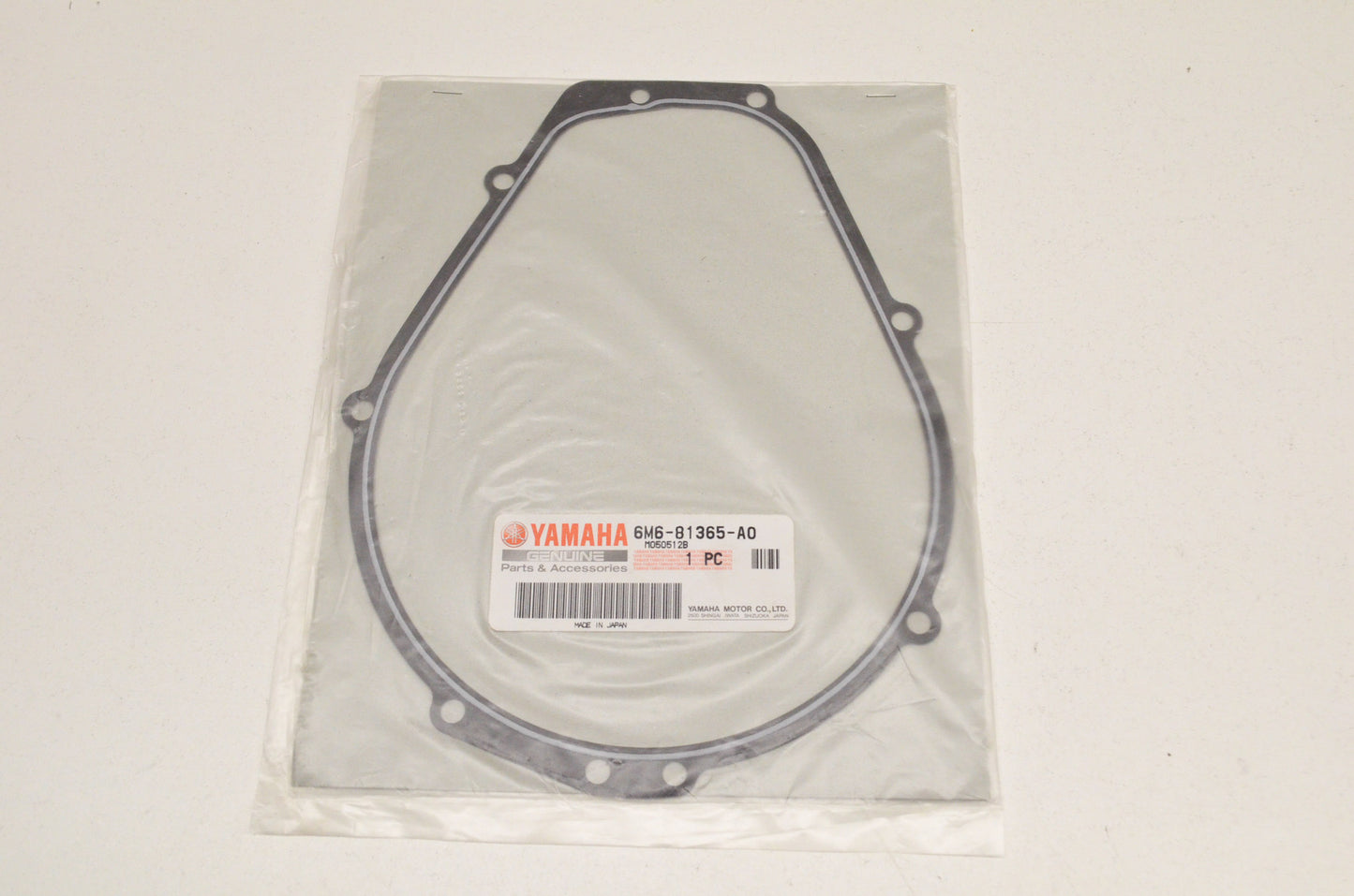 OEM Yamaha 6M6-81365-A0-00 Hole Cover Gasket NOS