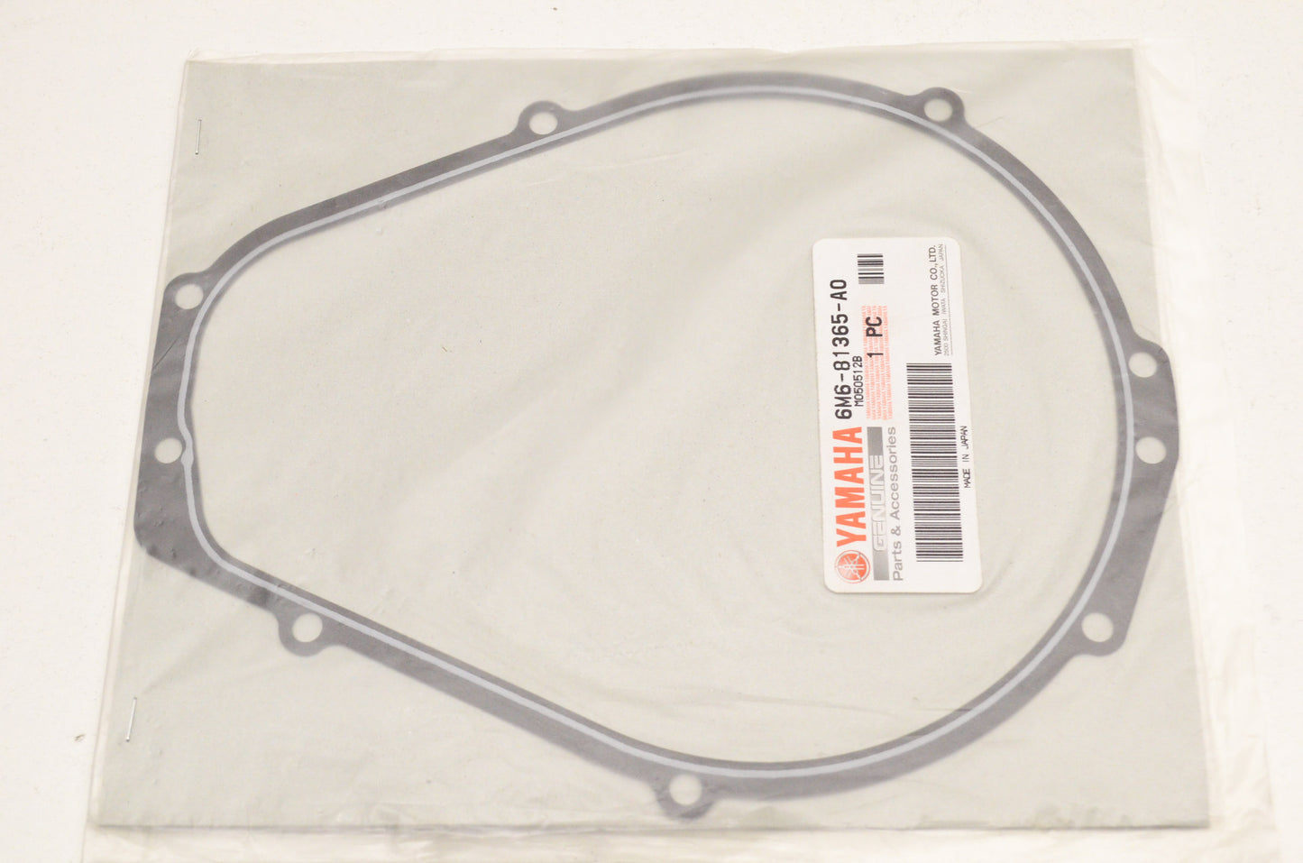 OEM Yamaha 6M6-81365-A0-00 Hole Cover Gasket NOS