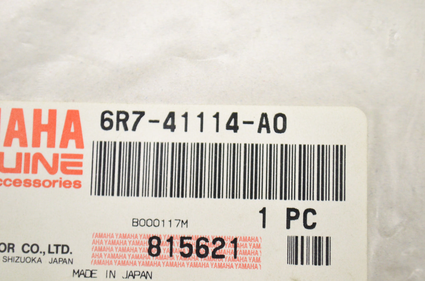 OEM Yamaha 6R7-41114-A0-00 Cover Gasket NOS