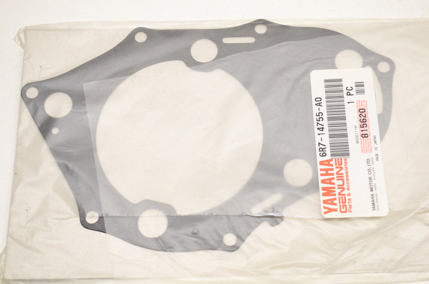 New OEM Yamaha 6R7-14755-A0-00 Silencer Gasket NOS