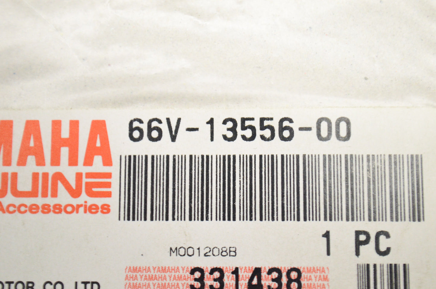 OEM Yamaha 66V-13556-00-00 Manifold Gasket NOS