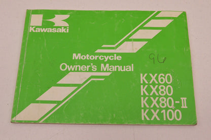 OEM Kawasaki 99920-1760-02 Owner's Manual