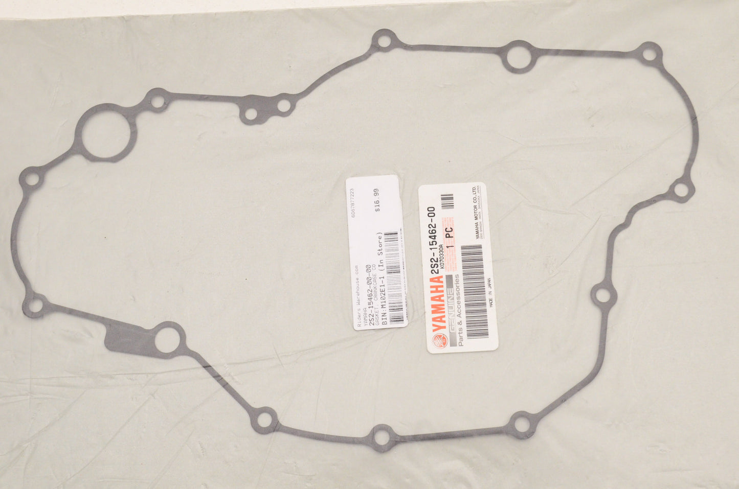 New OEM Yamaha Crankcase Cover Gasket NOS