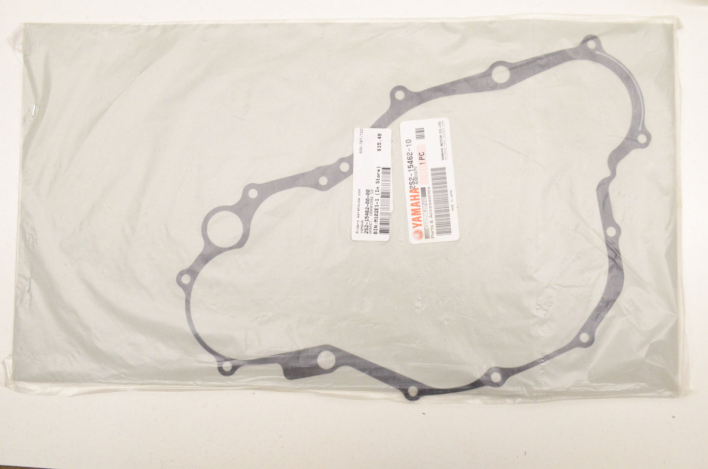 OEM Yamaha 2S2-15462-10-00 Crankcase Cover Gasket NOS