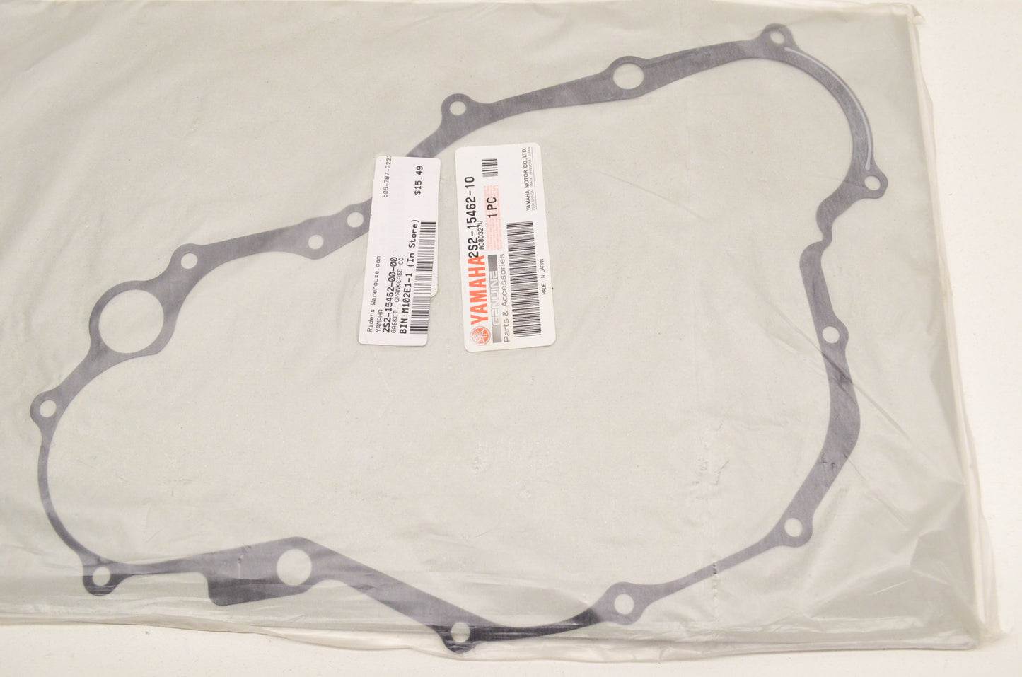 OEM Yamaha 2S2-15462-10-00 Crankcase Cover Gasket NOS