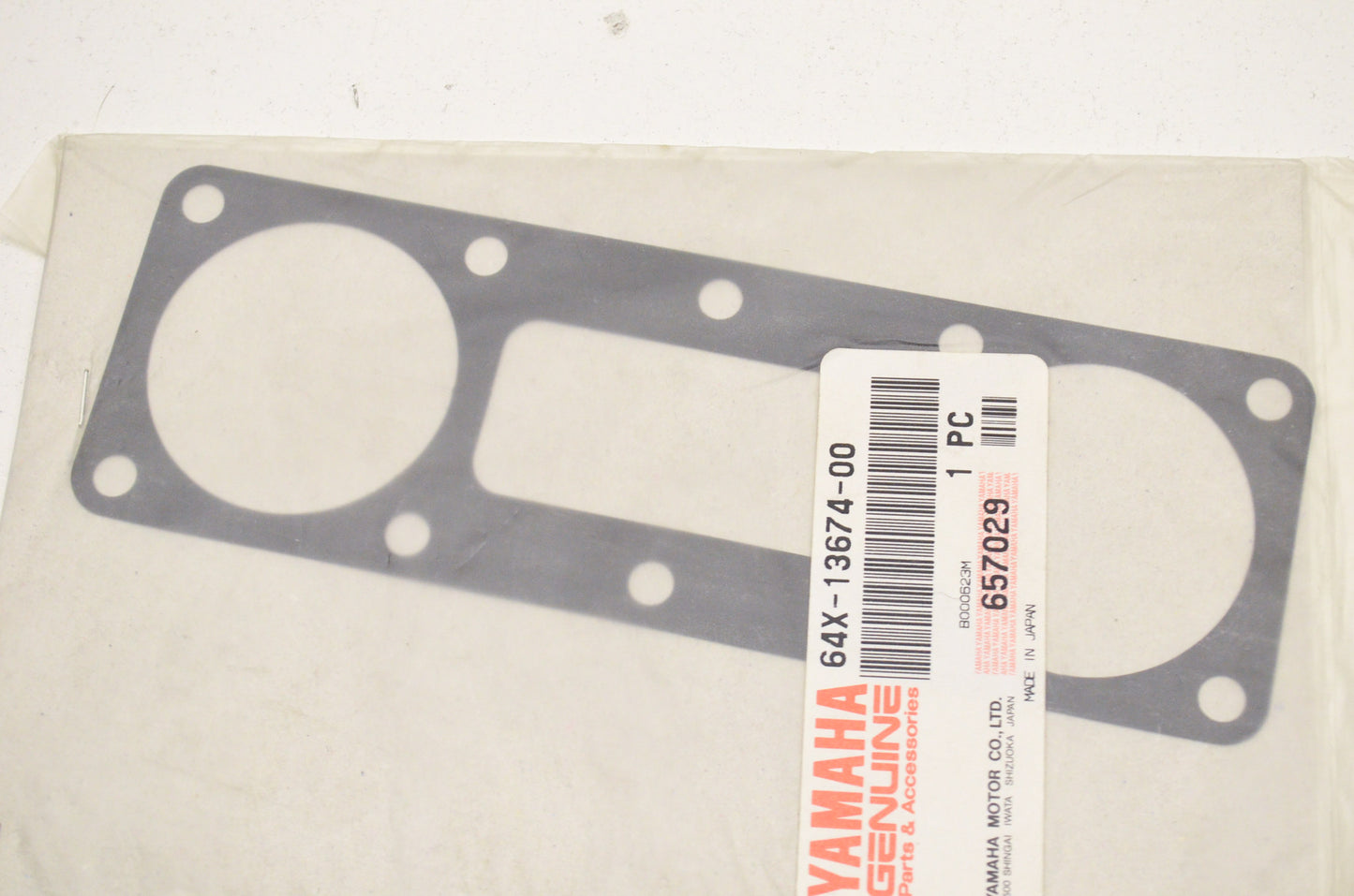 OEM Yamaha 64X-13674-00-00 Air Cooler Cover Gasket 1 NOS