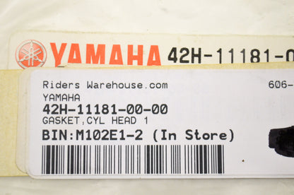 New OEM Yamaha 42H-11181-00-00 Cylinder Head Gasket 1 NOS