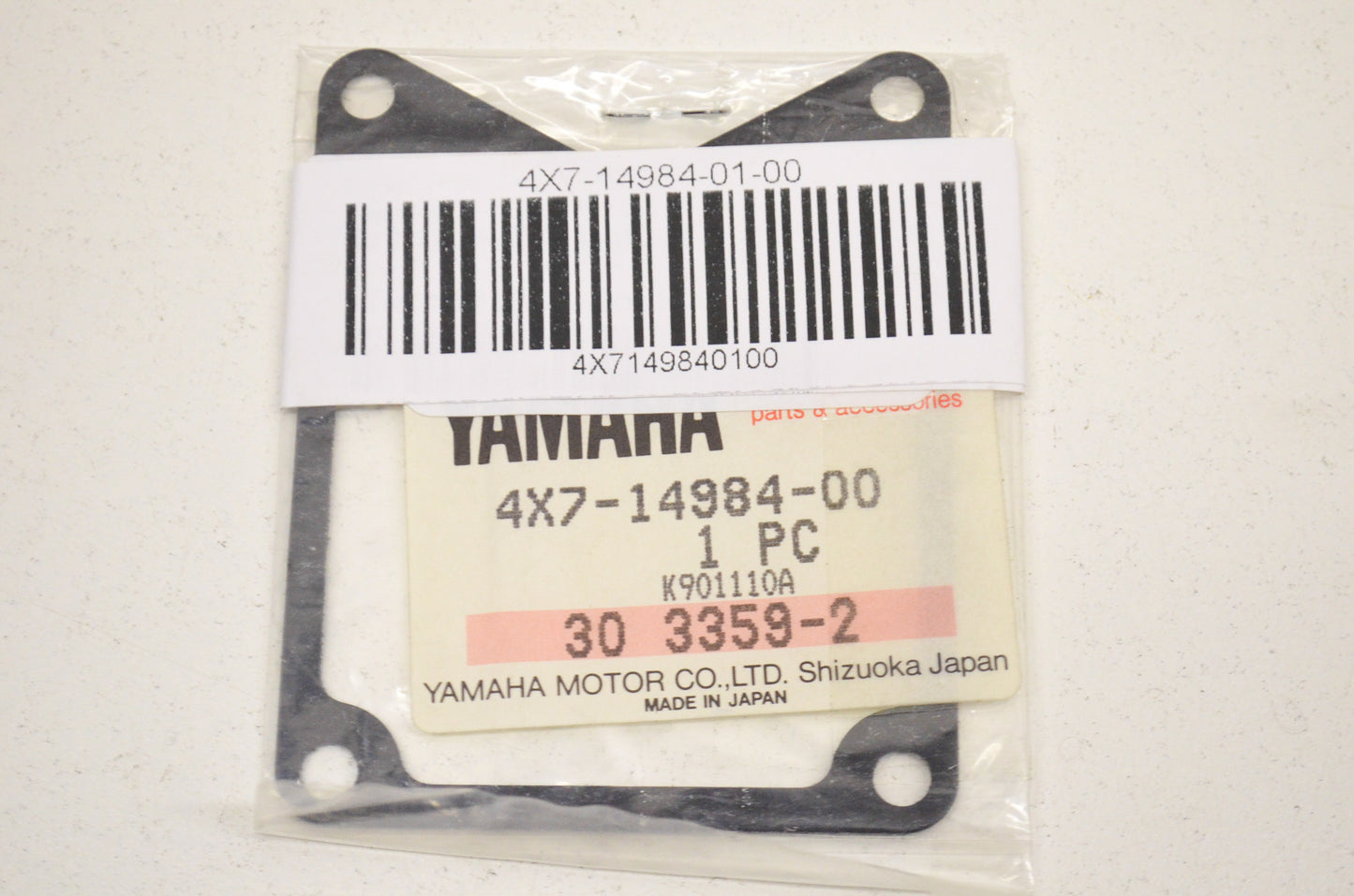 OEM Yamaha 4X7-14984-01-00 Float Chamber Gasket NOS