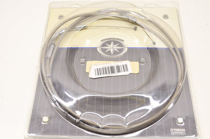 New OEM Yamaha Braided Stainless Steel Throttle Cable NOS