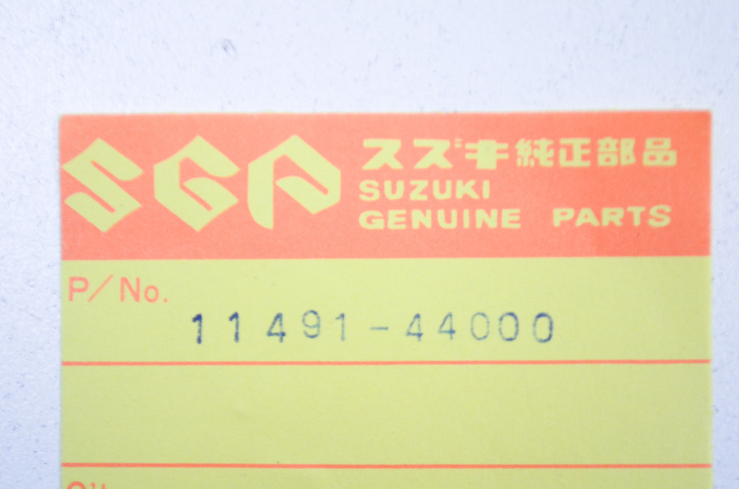 OEM Suzuki 11491-44000 Gasket Qty 2 NOS