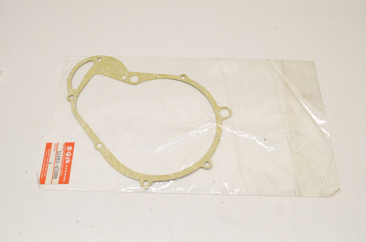 OEM Suzuki 11483-47000 Magneto Cover Gasket NOS