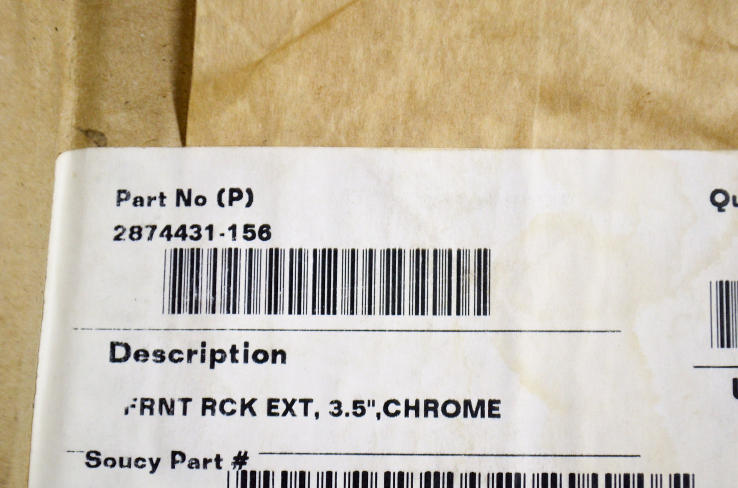 New OEM Polaris Front Rack Extender NOS