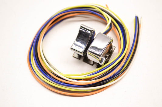 Aftermarket 71597-92CP Chrome Dimmer/Horn Switch NOS