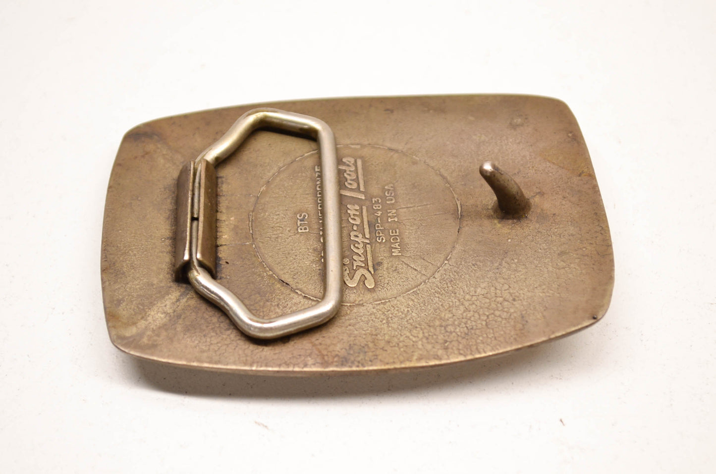 60th Anniversary Silverbronze Belt Buckle 1980