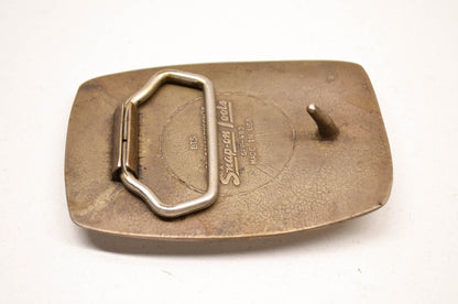 60th Anniversary Silverbronze Belt Buckle 1980