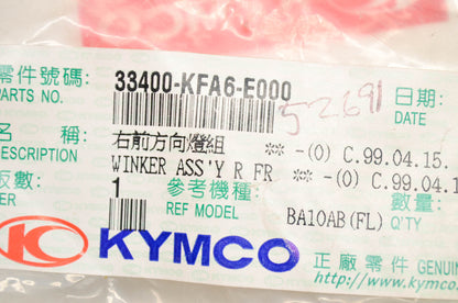 New Kymco Turn Signal Assembly NOS