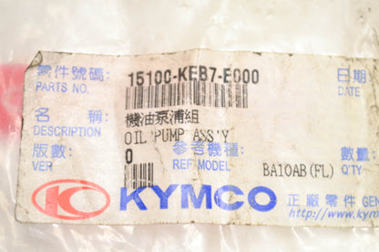 New Kymco Oil Pump Assembly NOS