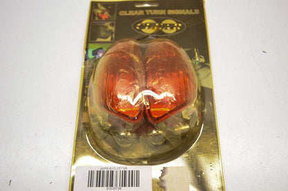 Clear Alternatives 610-0573R, CTS-0050 LED Front Turn Signal Lens Kit 05-06 GSXR