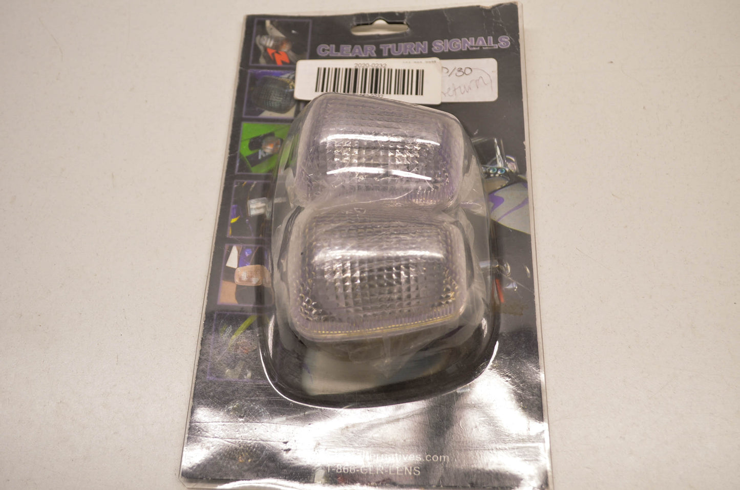 Turn Signal Lens Kit 97-04 TL 1000/SV650/GSXR1300 & 97-00 GSXR 600/750 NOS