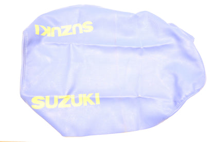 Blue Suzuki Quadsport Seat Cover 85-88 LT230S & 87-91 LT230E NOS