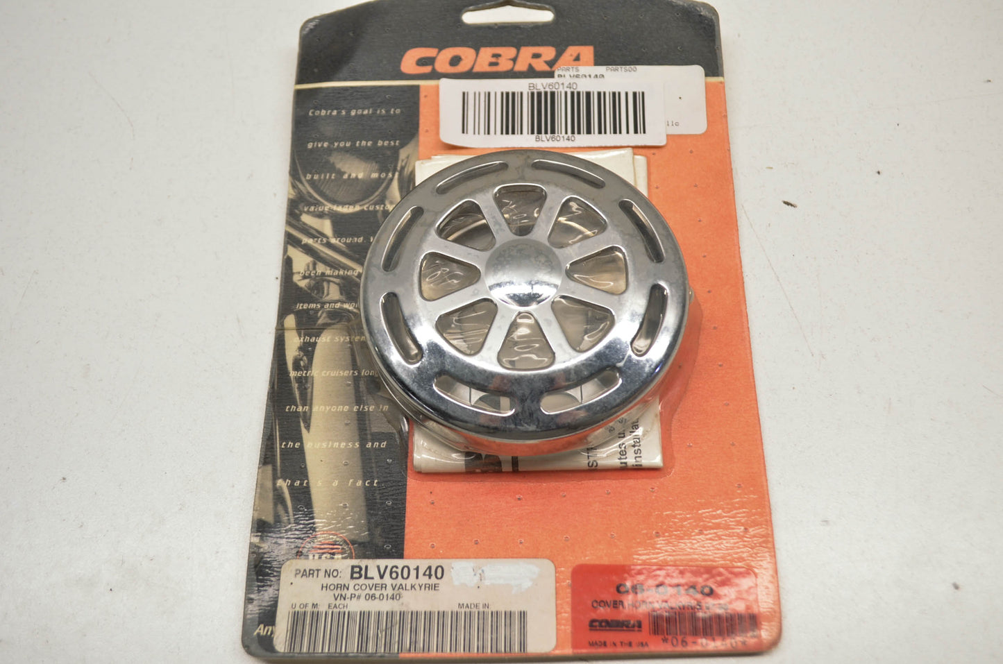Billet Horn Cover 97-98 Valkyrie NOS