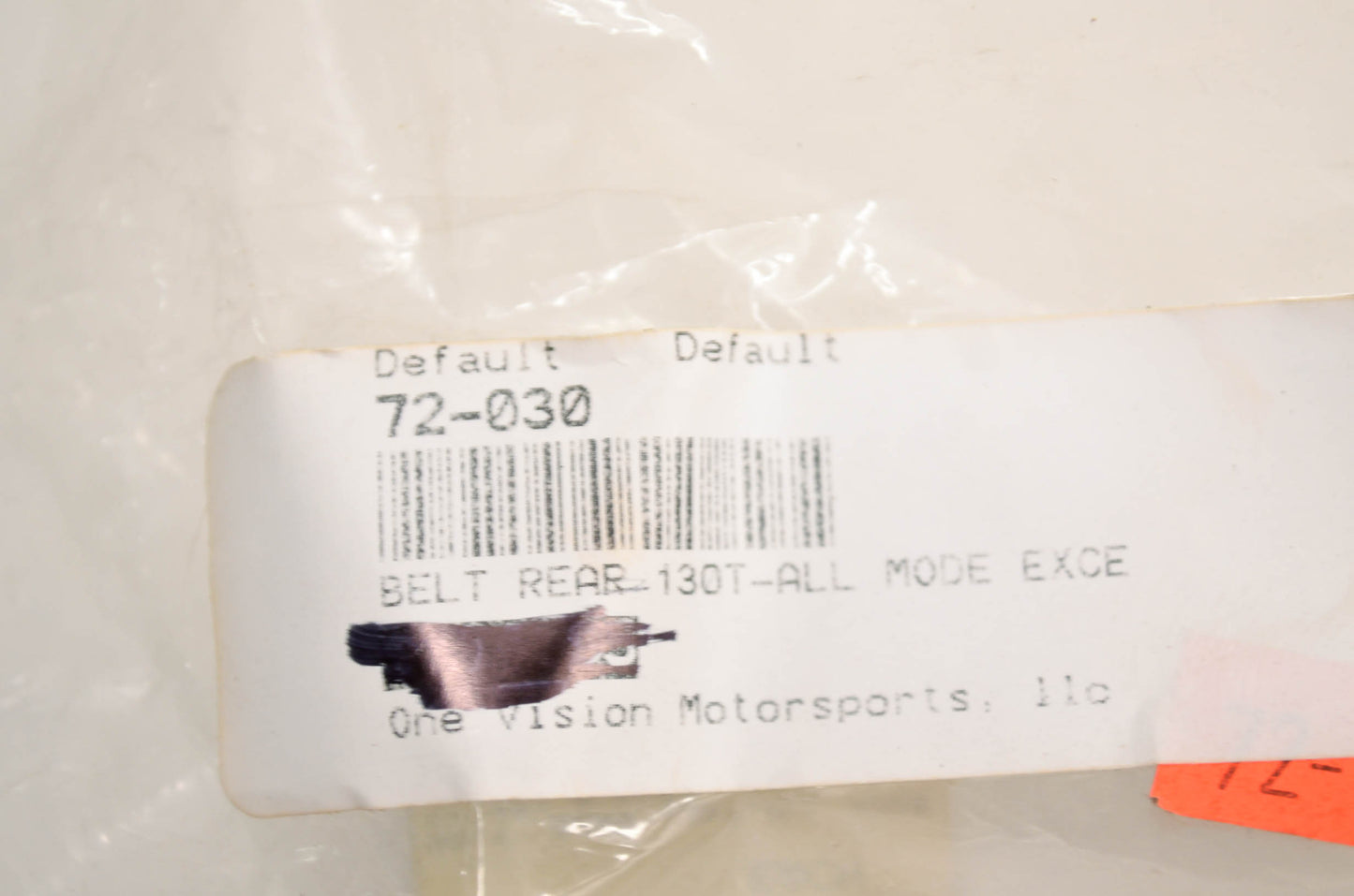 New OEM Indian Final Drive Belt 130T 99-01 Chief & 01-03 Scout/Spirit NOS