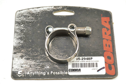 New Cobra Stainless T-Bolt Hose Clamp NOS