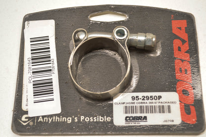 New Cobra Stainless T-Bolt Hose Clamp NOS