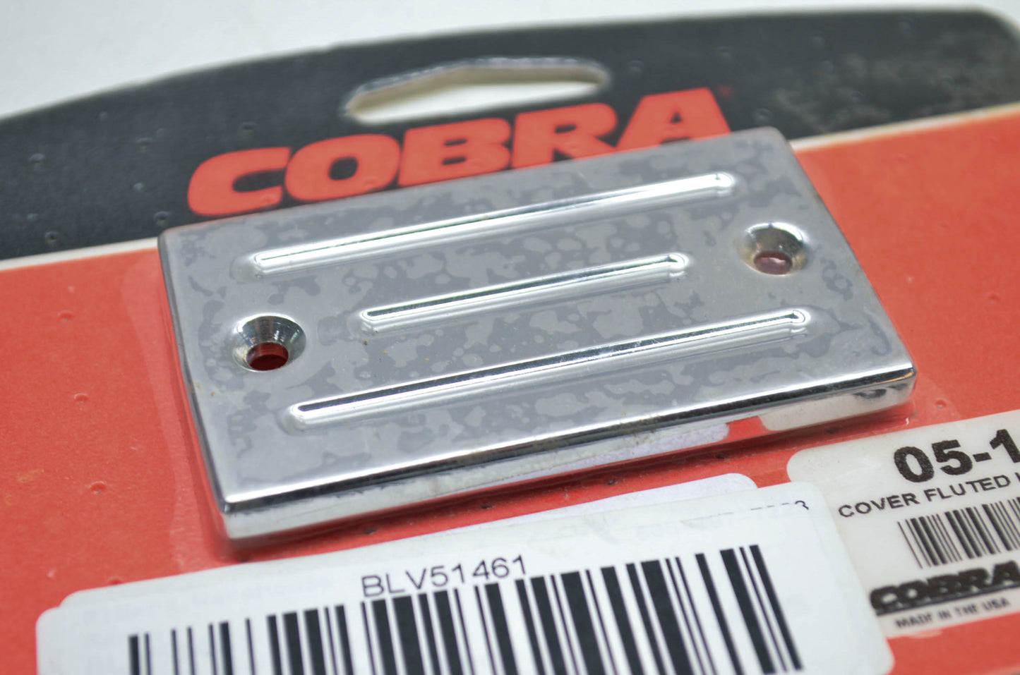 Cobra 05-1461, BLV51461 Fluted Brake Reservoir Cover Kawasaki NOS