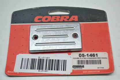 Cobra 05-1461, BLV51461 Fluted Brake Reservoir Cover Kawasaki NOS