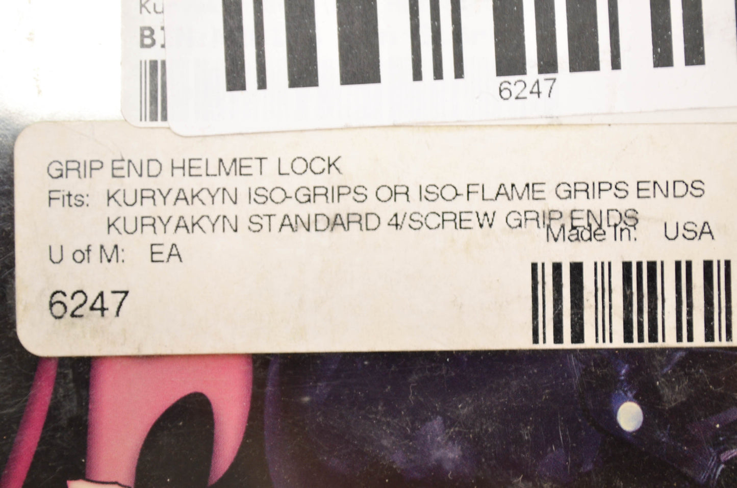 Kewlock Grip End Helmet Lock NOS