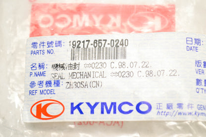 New Kymco Mechanical Water Pump Seal NOS