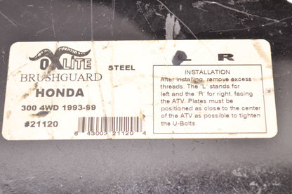 CV Boot Steel Brush Guard Right Side 93-99 Honda 300 4WD NOS