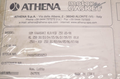 Athena P400250850253, 6599-651 Gasket Kit Kawasaki NOS