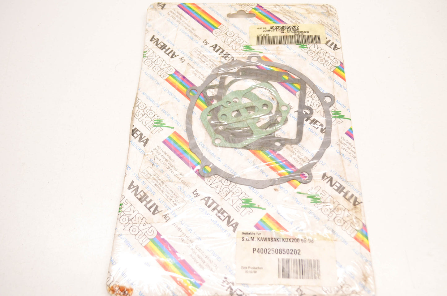 Athena P400250850202 Gasket Kit 95-98 KDX200 NOS