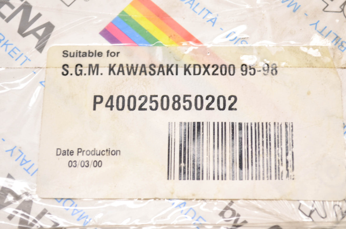 Athena P400250850202 Gasket Kit 95-98 KDX200 NOS