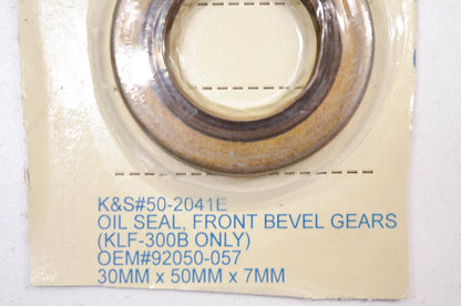 Front Bevel Gear Oil Seal 30x50x7mm KLF-300B NOS