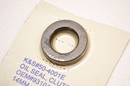 New K&S Clutch Oil Seal 14x25x5mm NOS