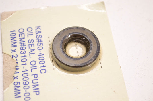 New K&S Oil Pump Oil Seal 10x21x5mm NOS