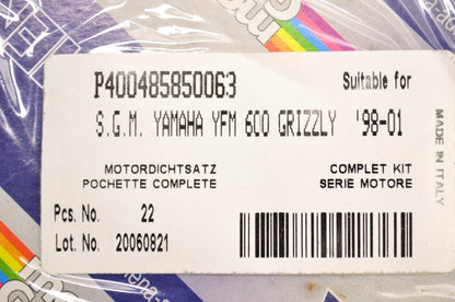 Athena P400485850063, 6505-110 Gasket Kit 98-01 YFM 660 NOS
