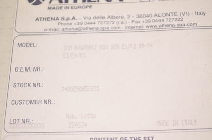 Gasket Kit NOS