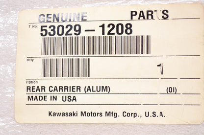 OEM Kawasaki 53029-1208 Rear Carrier NOS