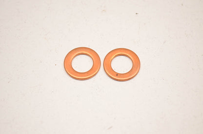 OEM Suzuki 09168-08016 Gasket 8.2X14X1 Qty 2 NOS