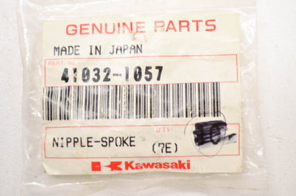 OEM Kawasaki 41032-1057 Spoke Nipple Qty 11 NOS