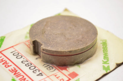 OEM Kawasaki 43082-001 Pad A NOS