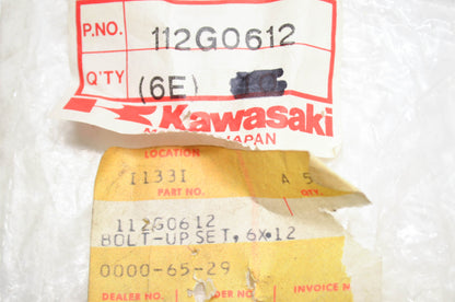 OEM Kawasaki 112G0612 6x12 Upset Bolt